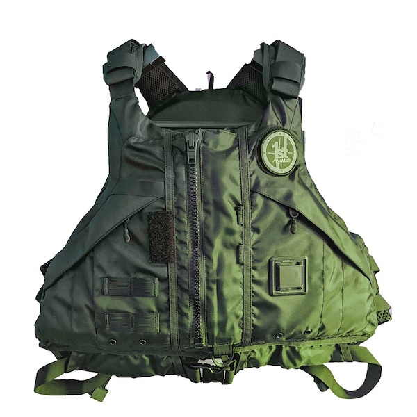 First Watch AV-1000 Kayak Style Duty PFD - Green - XL/XXL AV-1000-GN-XL/XXL - main
